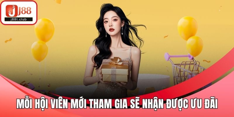 Mỗi hội viên mới tham gia sẽ nhận được ưu đãi nạp tiền khủng